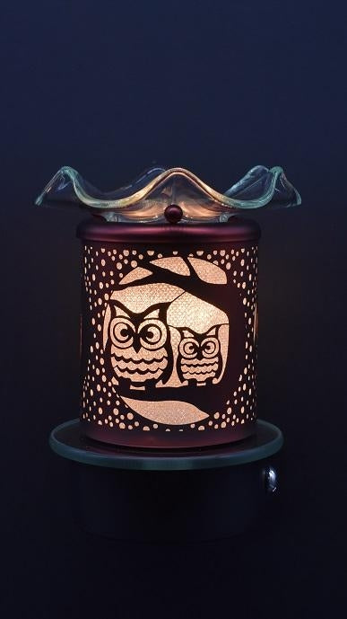 Owl Plug-In Nightlight Oil/Wax Warmer Aroma Lamp