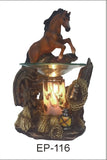 Horse Aroma Lamp White, Brown, or Black