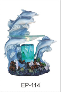 Dolphins on Waves Aroma Lamp