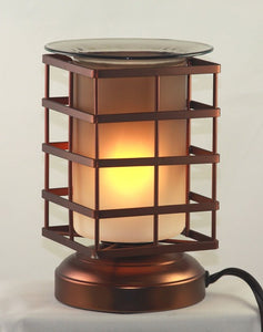 Square Bird Cage Aroma Lamp