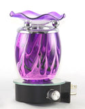 Choose Color Oval Plug-In Nightlight Oil/Wax Warmer Aroma Lamp