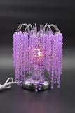 Crystal Chandelier Green, Pink, or Purple Touch Aroma Lamp