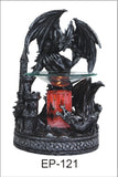 Black or Red Glitter Dragons Aroma Lamp