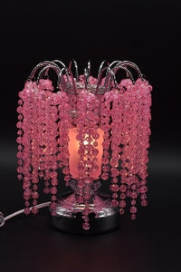 Crystal Chandelier Green, Pink, or Purple Touch Aroma Lamp