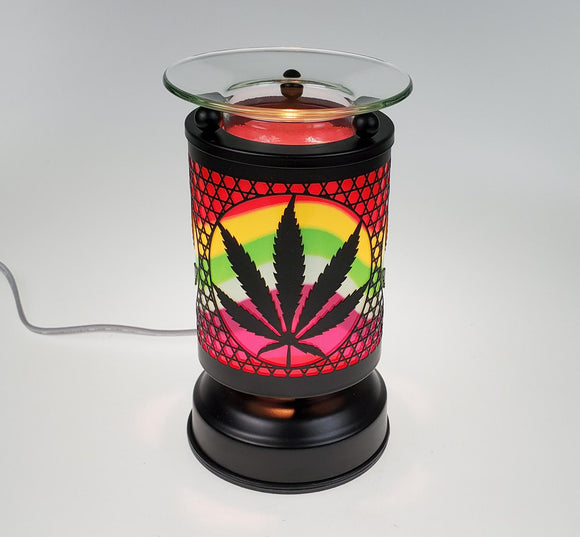 Rainbow Leaf Aroma Lamp