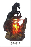Horse Aroma Lamp White, Brown, or Black