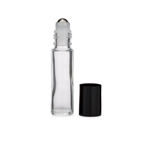 Glass Roll-on Bottle 10ml Metal Roller