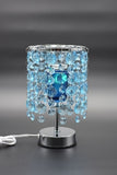 Blue, Pink, or Purple Crystal Chandelier Aroma Lamp