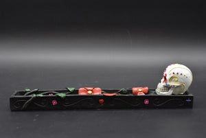 Sugar Skull Incense Holder
