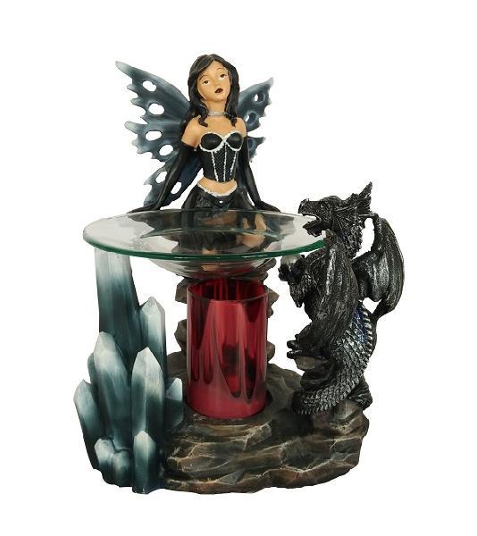 Fairy on Dragon Aroma Lamp