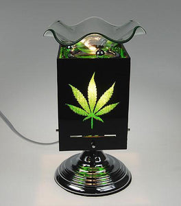 Green Leaf Touch Aroma Lamp