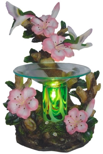 Hummingbirds Flower Aroma Lamp