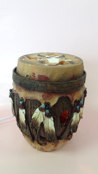 Native American Drum Aroma Lamp